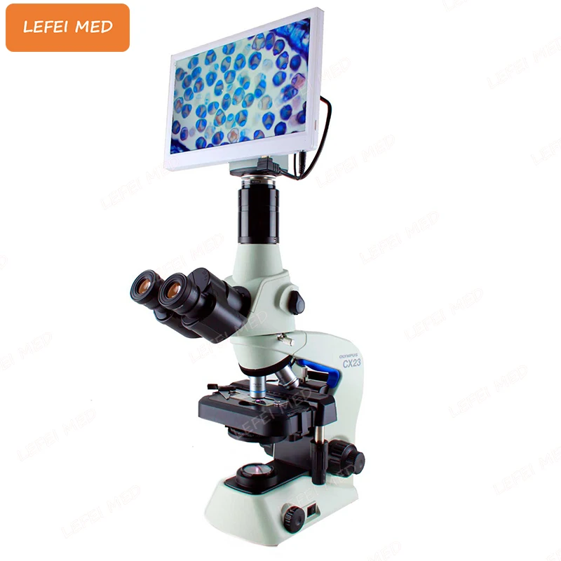 LF8210 Olympus CX23 Binocular Biological Microscope Original Binocular Optical System olympus microscope cx23 with Led Light