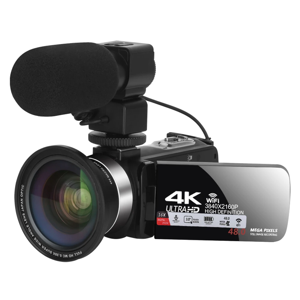 Профессиональная инфракрасная камера ночного видения с разрешением 4K цифровая видеокамера функцией умного