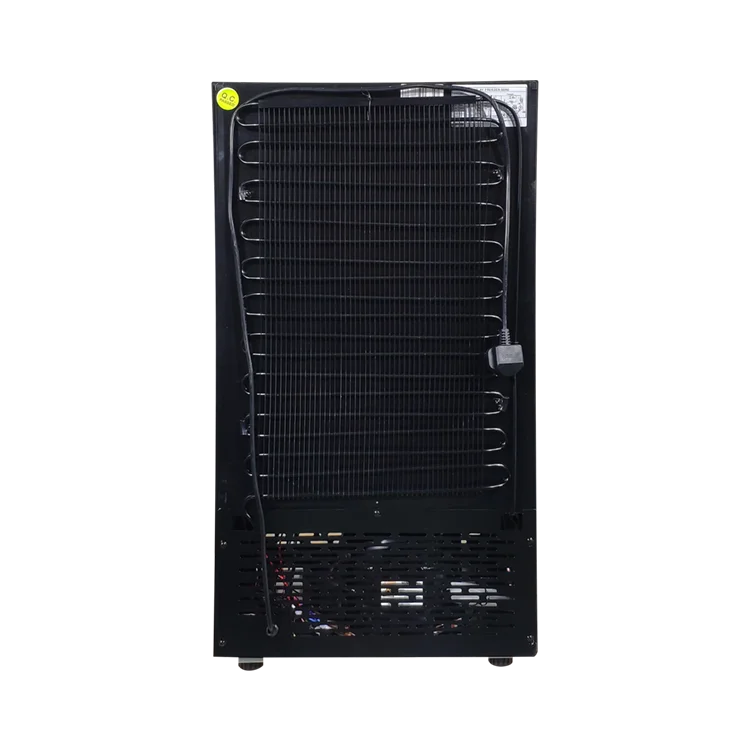 Meisda SD50 50L Mini Upright Ice Cream Freezer Single-Temperature Glass Door for Supermarket Use