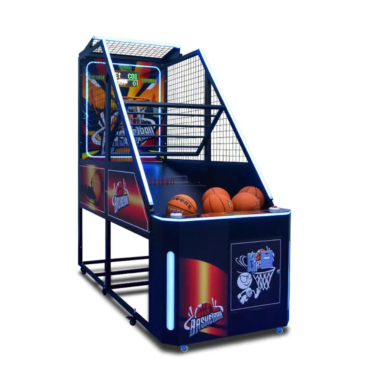 Game Machines for Children Commercial Games Coin Operated Basketball Arcade Machine Capsule