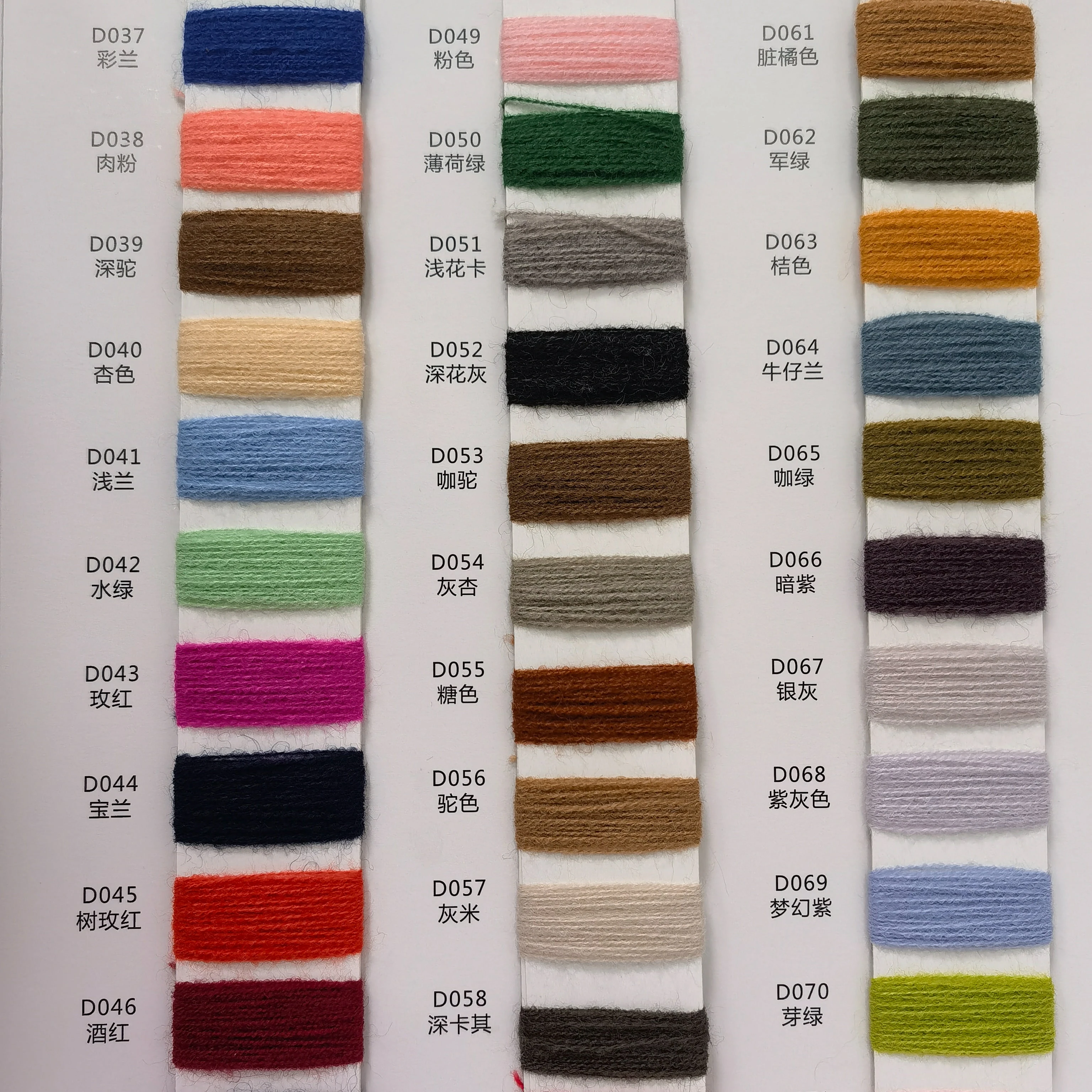 15% wool 85% acrylic wool blended yarn 26S/2 Australian wool colored yarn suitable for knitting sweaters