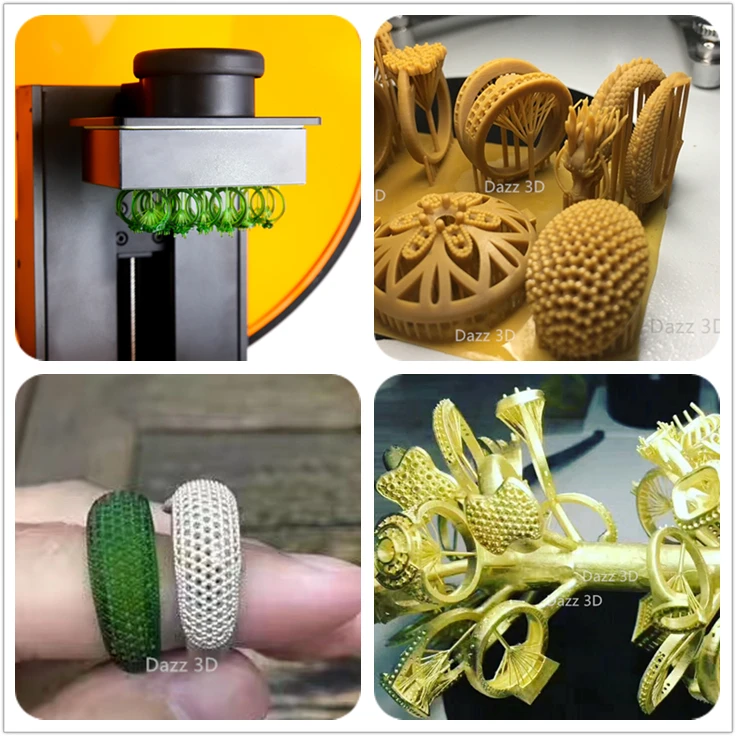 High Quality Jewelry Lcd Panel Dual Z-axis Slides 3d Resin Printer Automatic 3d Metal Printer