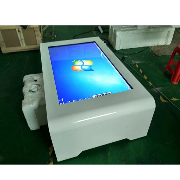 55 Inch Smart Wheels Move Interactive Multi Touch Table Touch Screen Game Table