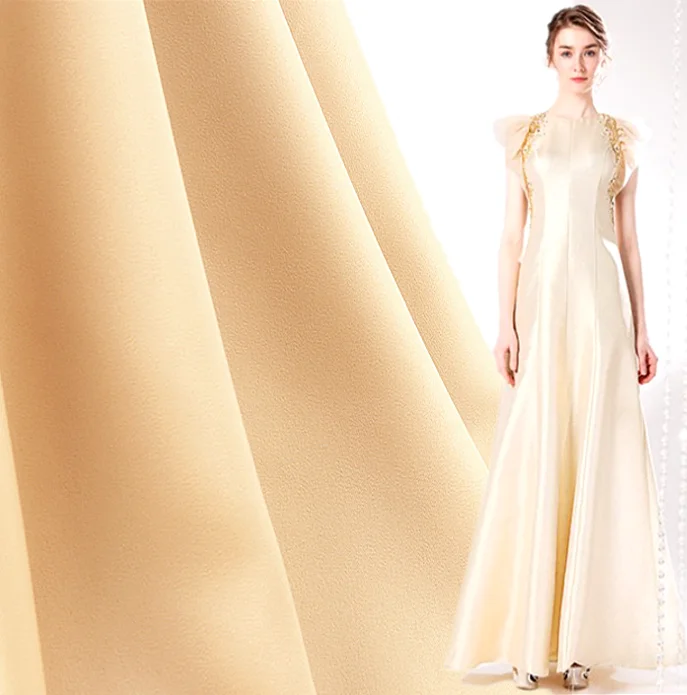 glamorous dull stretch moss crepe with good fall for dress