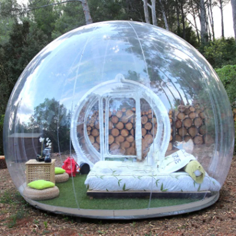 6m diameter dome luxury glamping hotel tent