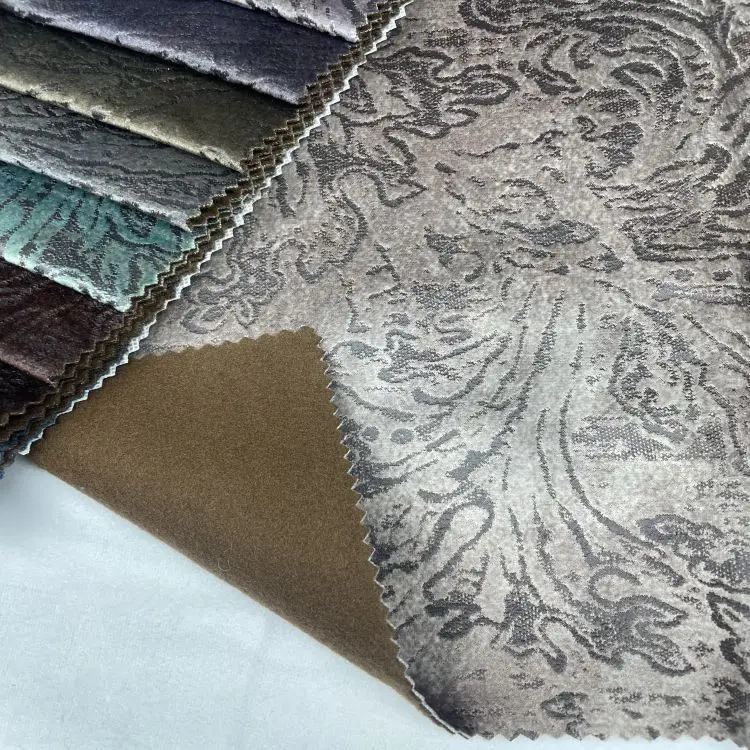 Sofa Fabrics in Stock Linen Sofa Fabric Home High Quality Polyester Textile Woven 100% Polyester