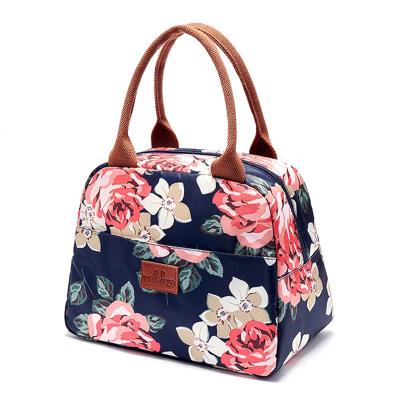 New Portable Thermal Food Container Cooler Bags for Men Women Kids Tote Handbag Picnic Insulated Box Lunch Bag