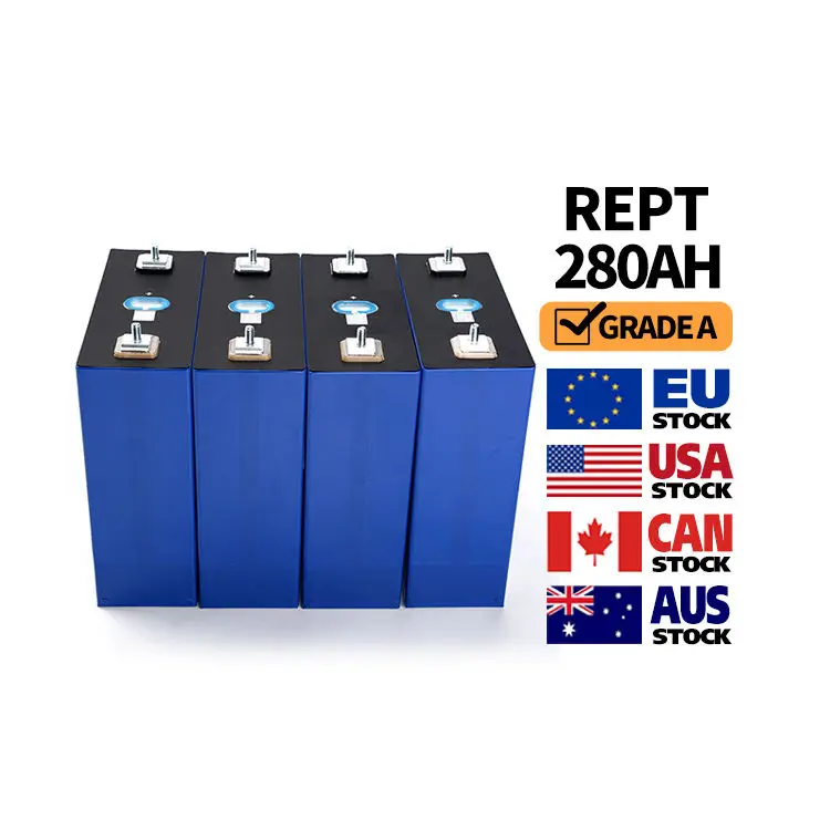 Rept 280ah Lifepo4 Cells 12v Lifepo4 Car Battery Grade A Lifepo4 Prismatische Zelle Lithium Battery 3.2v 280ah Rept 280ah
