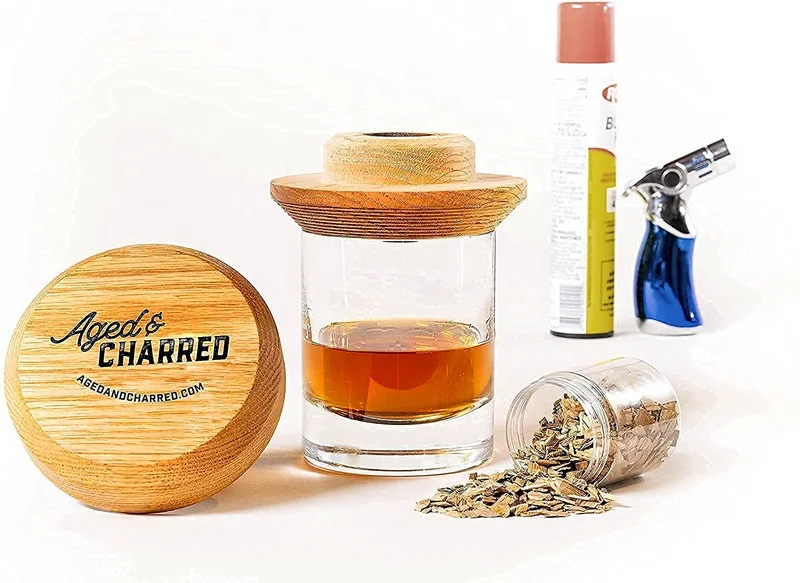 Premium quality manufacture supply oak cocktail smoker kit