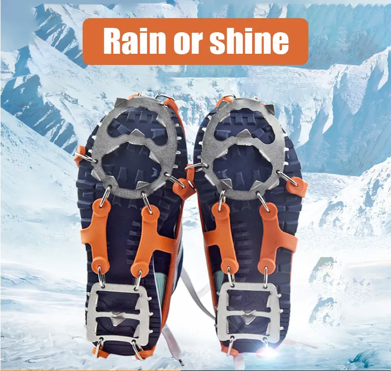 Silicone Strengthen Hot Selling Safe Protect Ice Snow Grips Protect crampons Shoe Covers