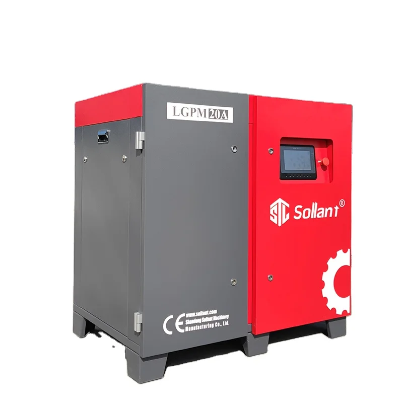 Компрессор с низким уровнем шума, 20 л.с., 15 кВт, винтовые воздушные компрессоры 11 кВт 15 л.с. для общего промышленного использования