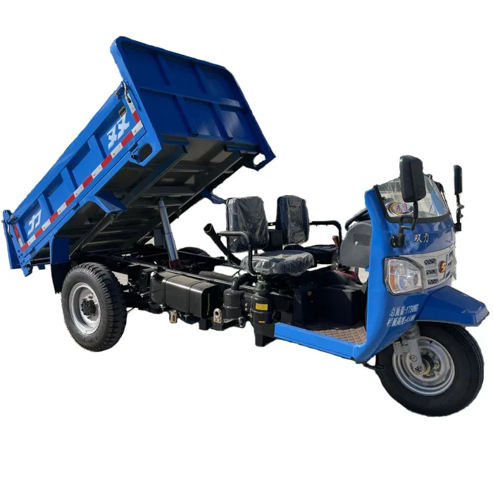 Agricultural Machine Equipment Loading 0-3 MT Cargo Tricycles 15-28 HP Fuel-Efficient Three Wheel Motorcycle Tricycles for Sale