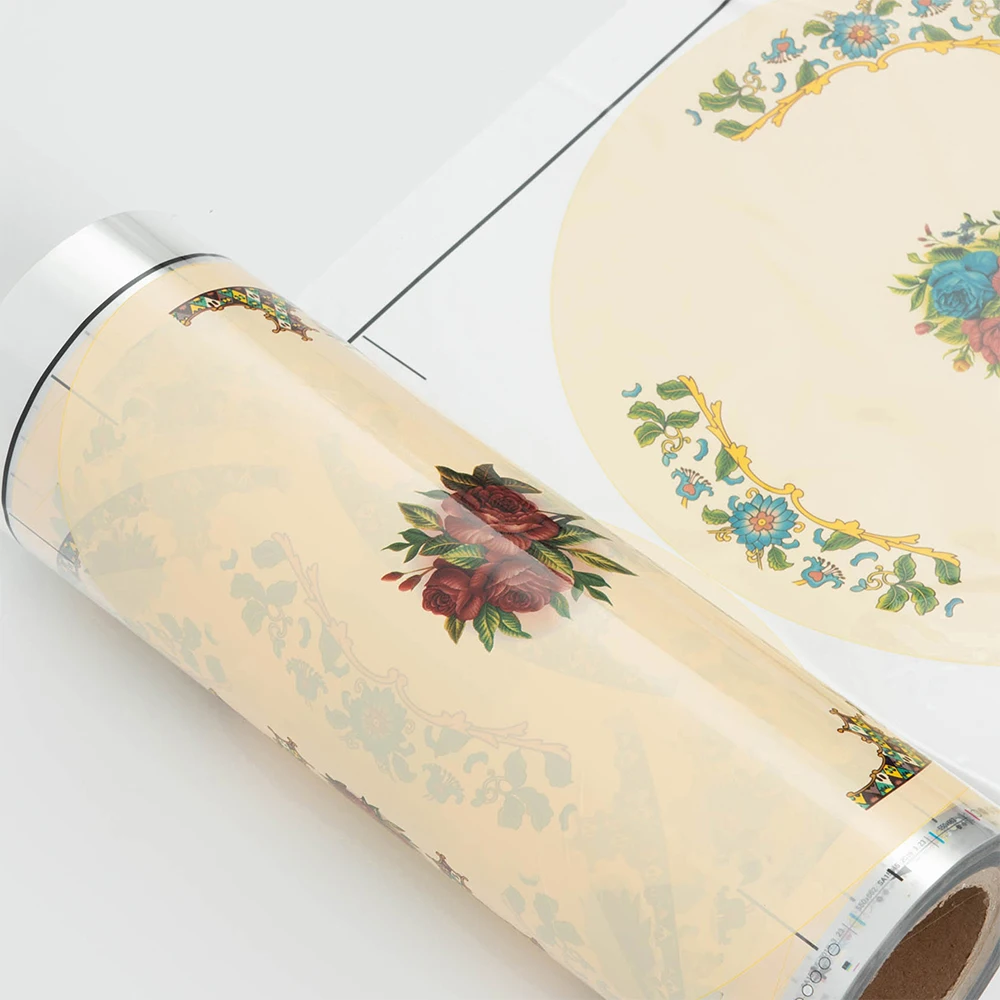 Logo Customizable Soft Solid Color BOPP Convenient Dry Food Roll Package Film