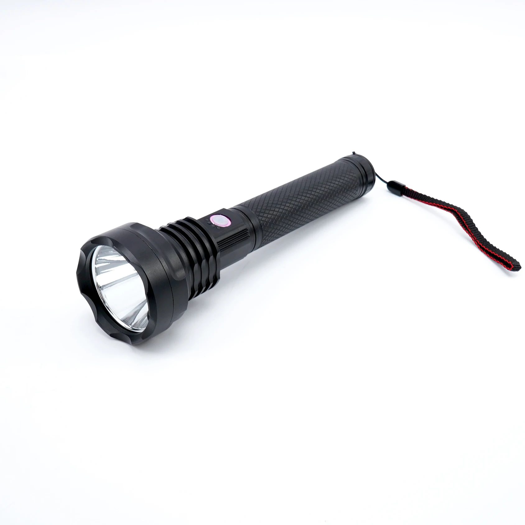 Outdoor 800 lumen  waterproof led rechargeable Torch flashlight for sale