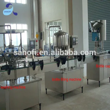 small juice water bottle filling machine