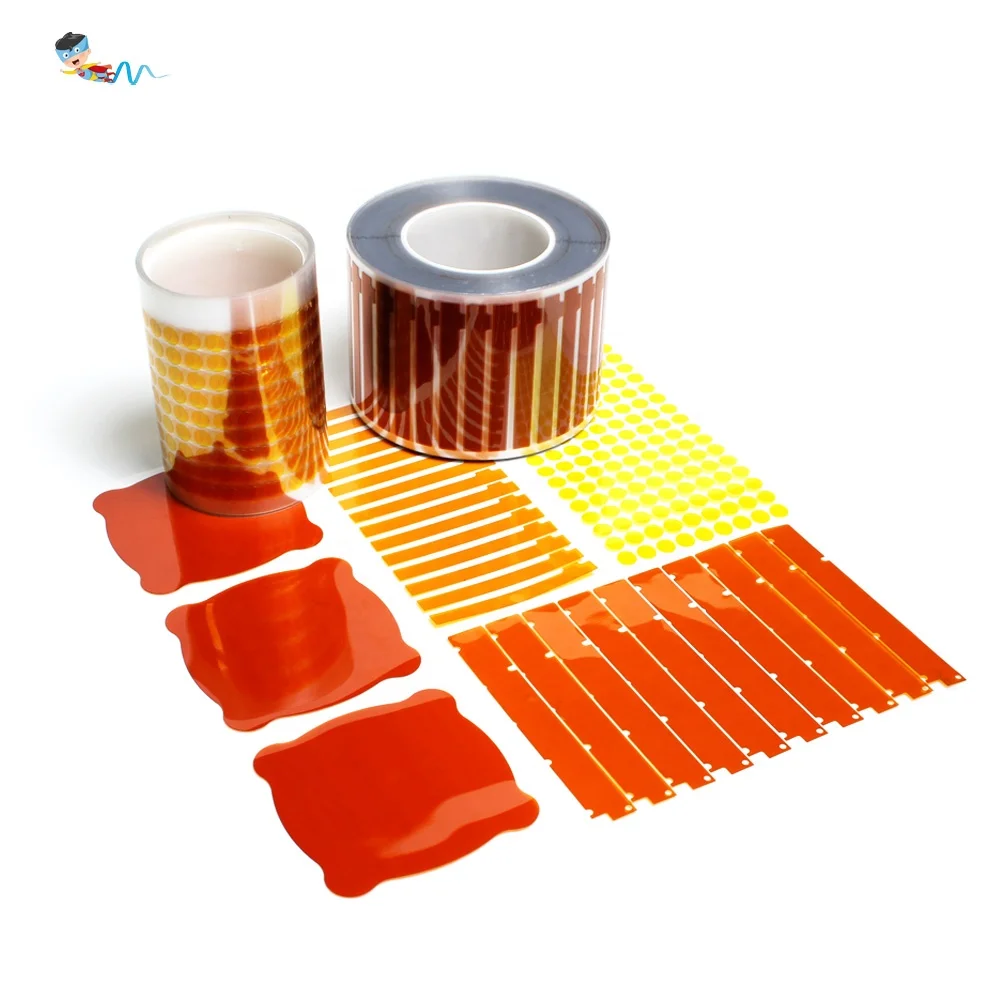 3- Die Cutting Polyimide Pi Film with Silicone Glue Kaptons Self Adhesive Tape Disc Dot