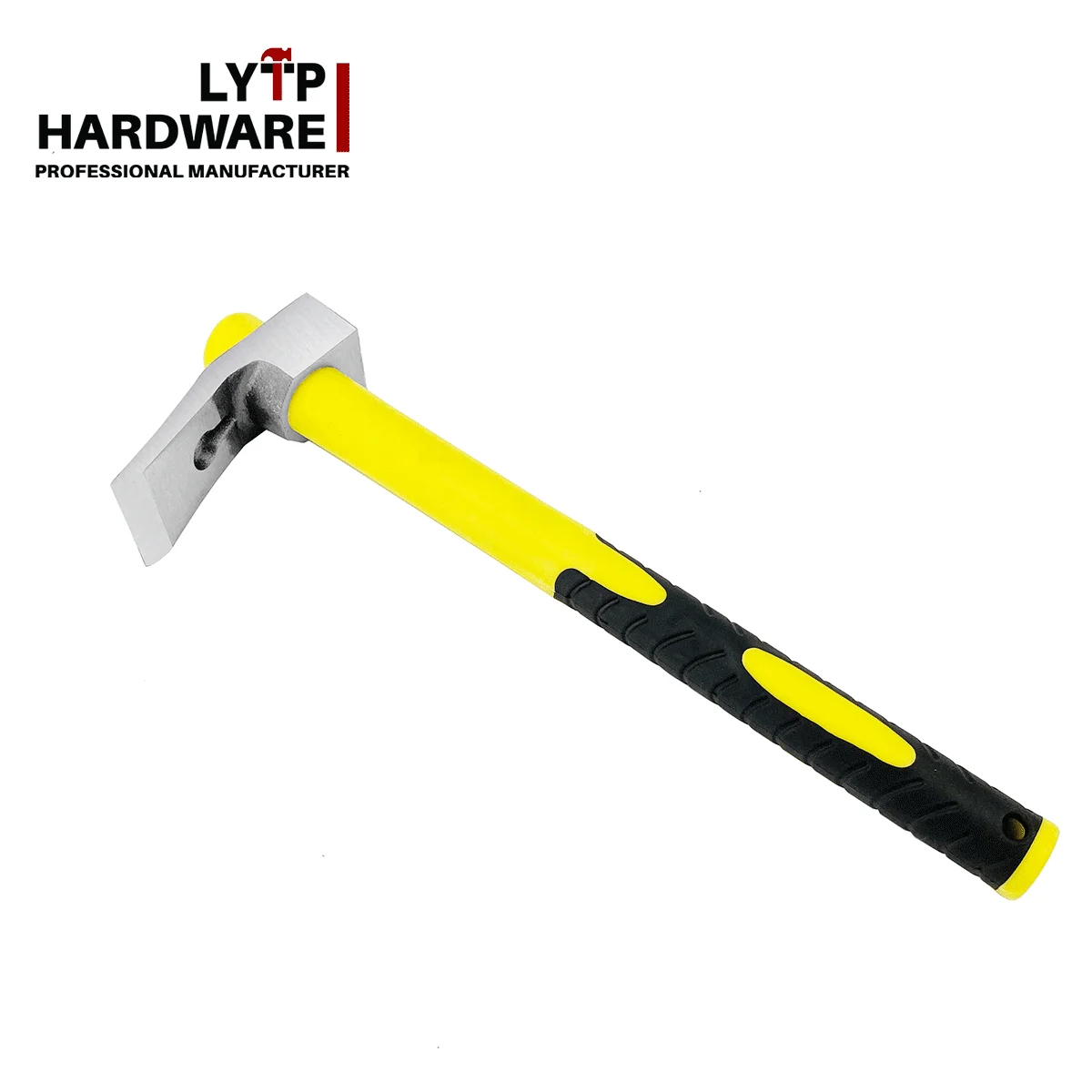 Hand Tools 450G Hammer Axes Fiberglass Handle High Quality Factory 45#Carbon Steel Adze