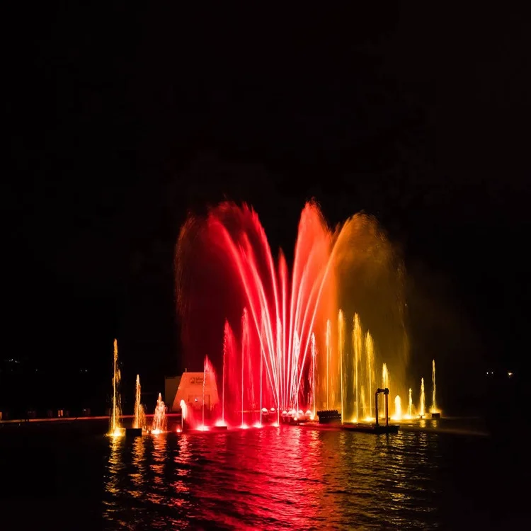 Diverse Changes Pond Floating Fountain Water Fountain Outdoor with Various Water Types