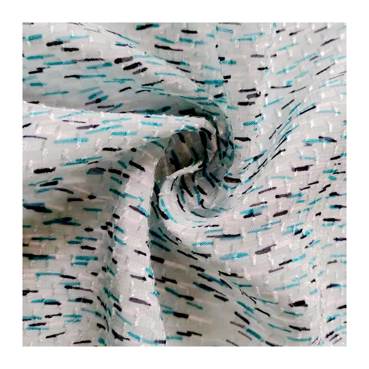 Шифоновая швейцарская ткань в горошек для платьев, блузок, шарфов