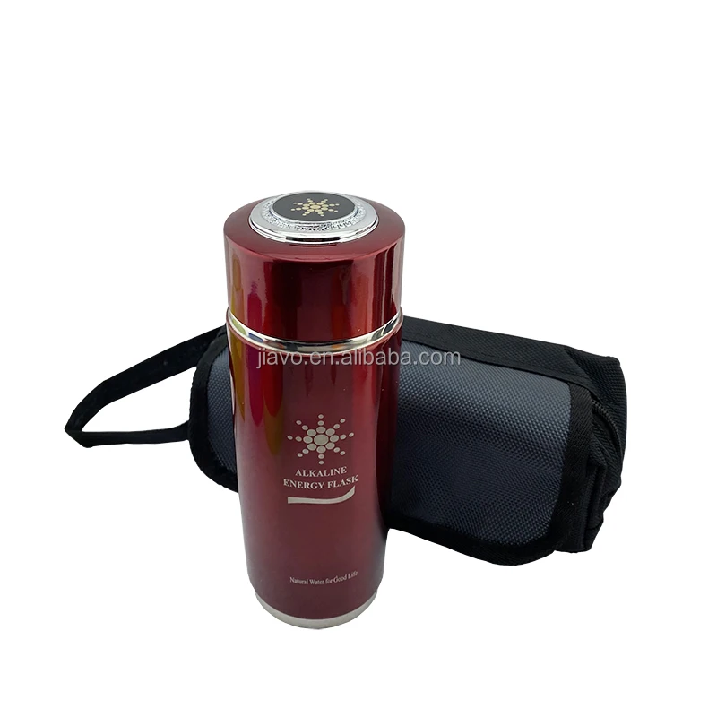 Портативная колба для щелочной воды с натуральными минералами забота о
