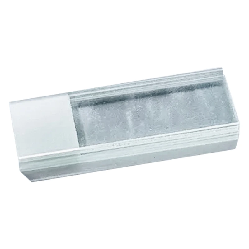 different type medical lab prepared unground ground edges frosted end microscope glass microslide