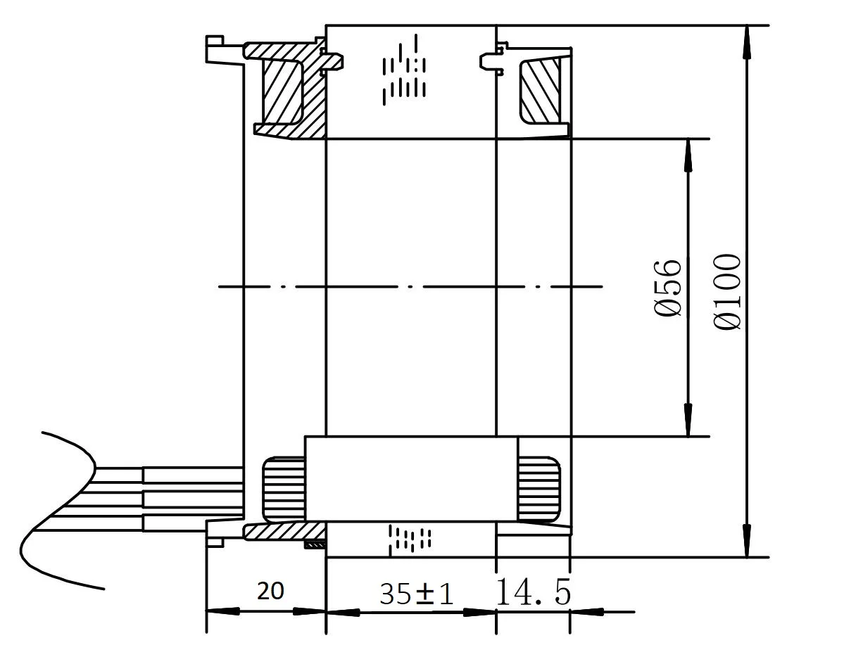
PMSM Motor For Air Conditioning Compressors 