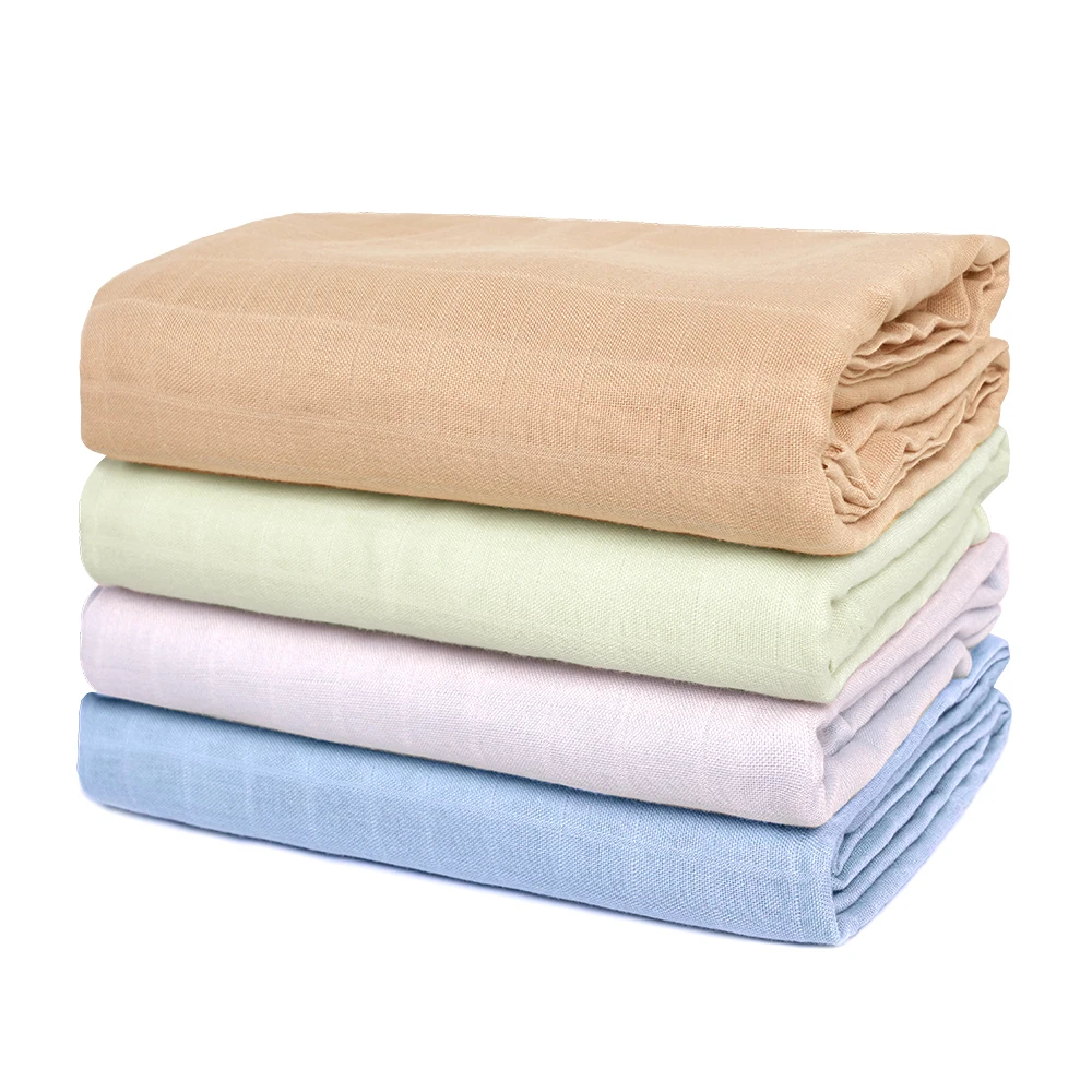 luxury newborn baby soft wrap receiving blankets baby set baby blanket bamboo muslin swaddle blankets wraps for new born