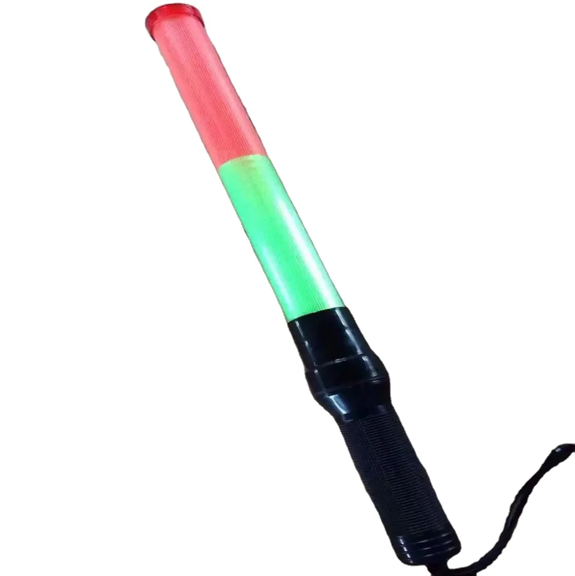 red blue double color traffic baton flashlight sticker red green double color led flashlight wand