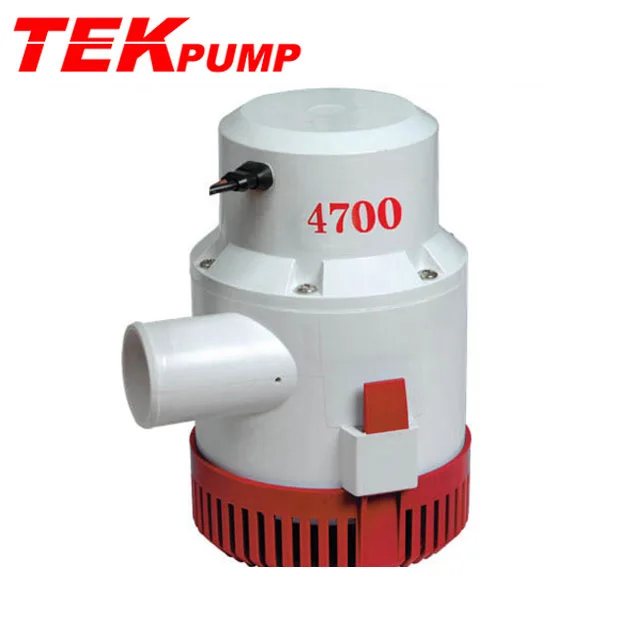 DCSP-4700 12V & 24V DC морской Трюмный погружной насос