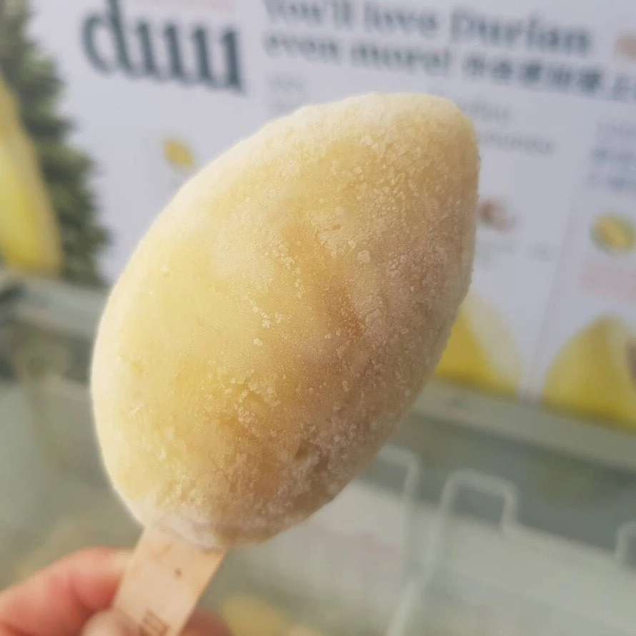 Delicious Premium Original Durian Frozen Fruit Stick Flavour Durian Goji Berry & Ginkgo OEM Manufacturer From Thailand