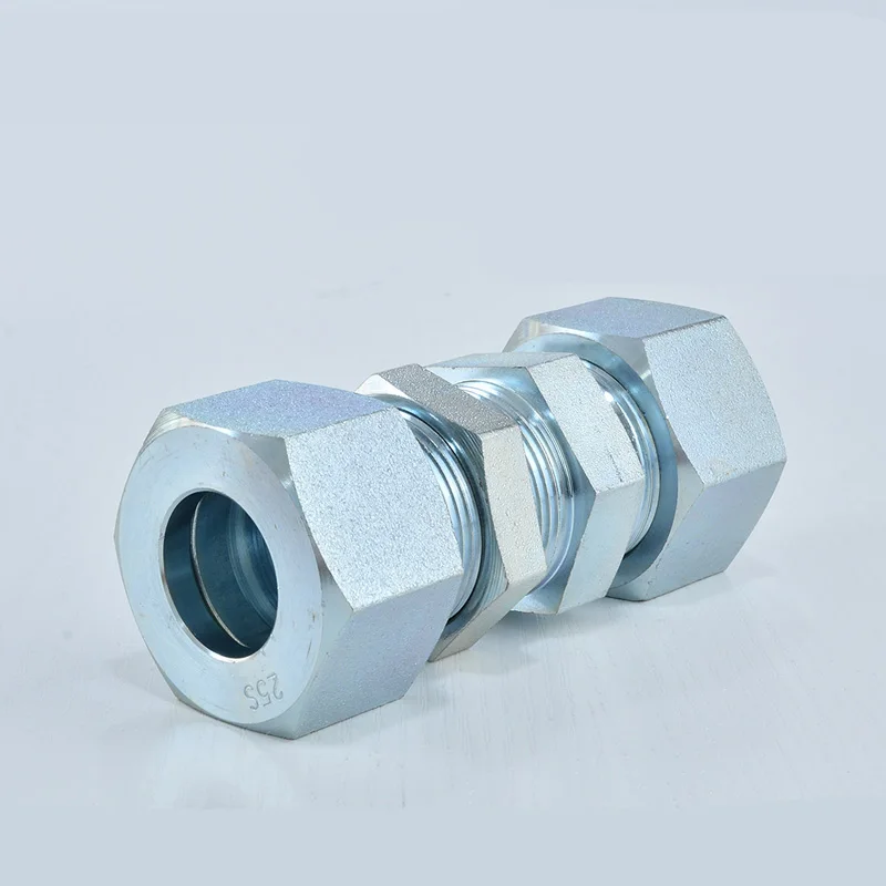 Factory sell Carbon steel  MALE metricThread Hydraulic Hose Straight Adapter Fittings 1. Type:straight fitting; 2. Thread:metric
