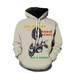 2022 New Arrivals Rasta Fashion Pullover Hoodie Manufacturers Custom Unisex 3D Bob Hoodies