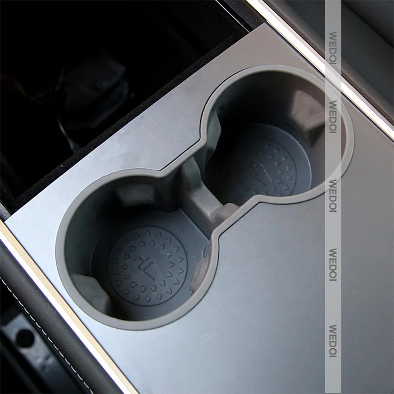 car accessories Water Cup Limit Buckle For Tesla Model 3/Y Center Console  More Secure Not Easy To Spill Practical Offers