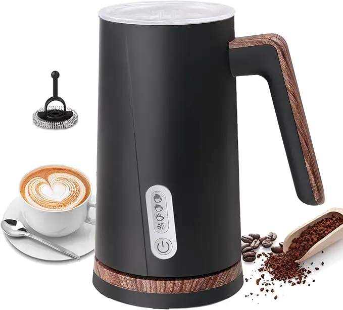 wholesale commercial heated milk steamer milk foam machine automatic electric milk frother