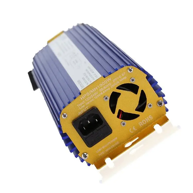 1000W Dimmable Hydroponic Electronic Ballast For Grow Lights