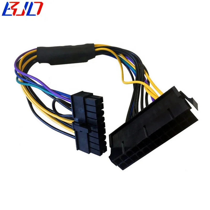 ATX 24 Pin для материнской платы 18Pin адаптер кабель питания 1007 18AWG для HP Z620/Z420 30 см