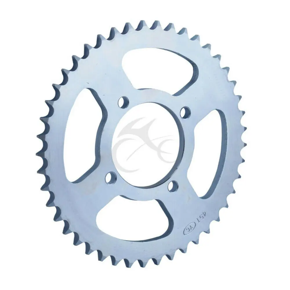 5VL-F5445-00 Rear Sprocket 45 Tooth Fit For Yamaha YBR125 YBR 125 2002-2013 2012 2011 2010