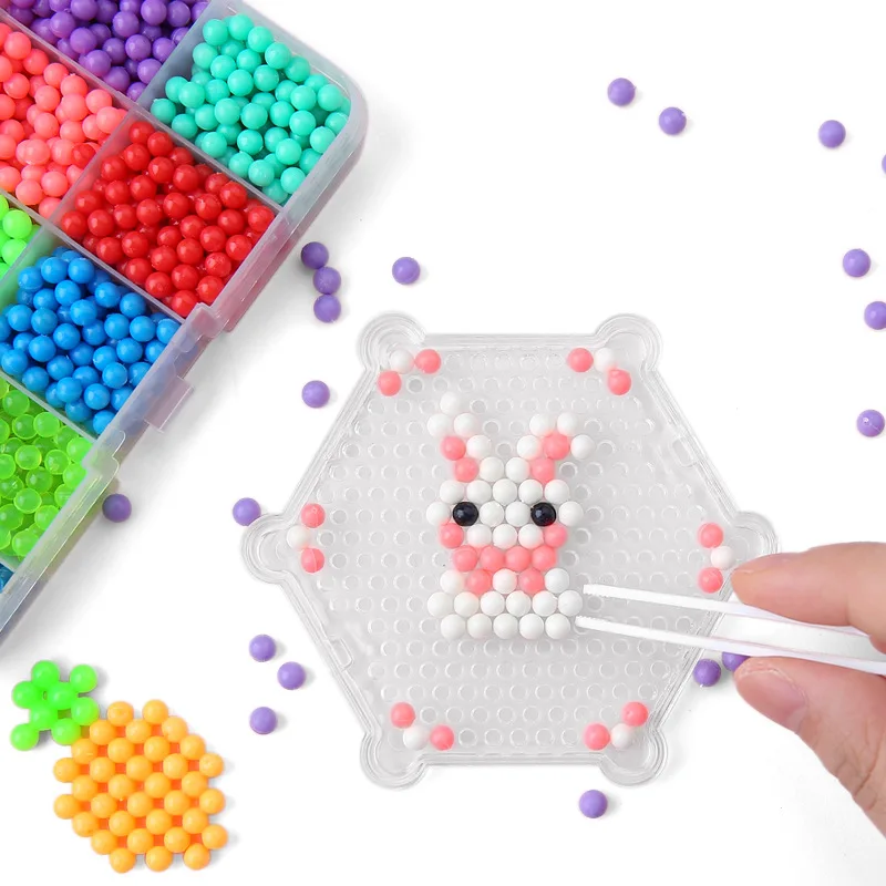 Детские развивающие игрушки ручной работы DIY Набор бисера головоломка Играйте в игры Сделай Сам обучающие для рук