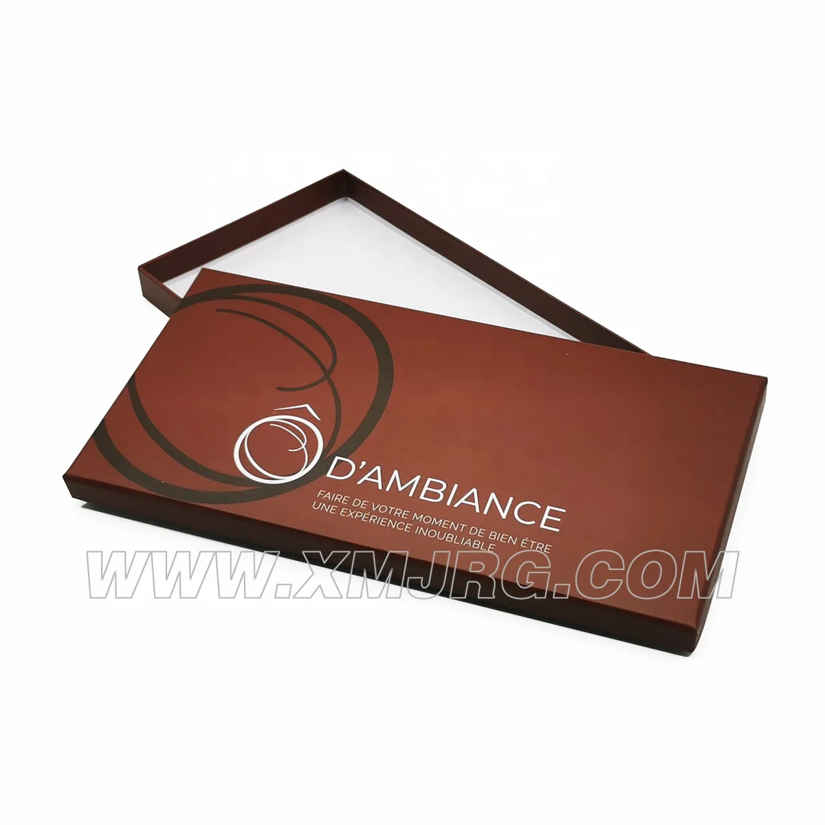 Customized Printing Design Lid And Base Luxury Matt Rigid Silk Scarf T- shirt Gift Boxes Top and Bottom Box with Your Own Logo