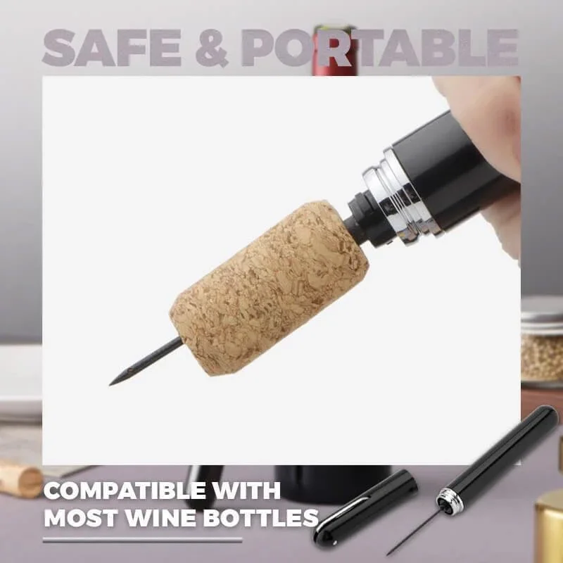 New Style Air Pressure Wine Opener Small Colorful Air Pump Wine Opener Pen shape Pin Cork Remover Pneumatic Corkscrew
