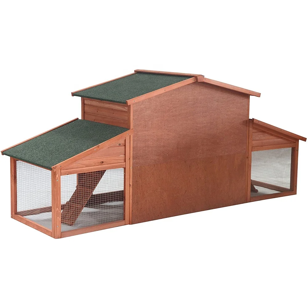 Jaalex Cheap Wooden Large Outdoor Waterproof Chicken Pens And Coops For 15 Chickens Animal Cage
