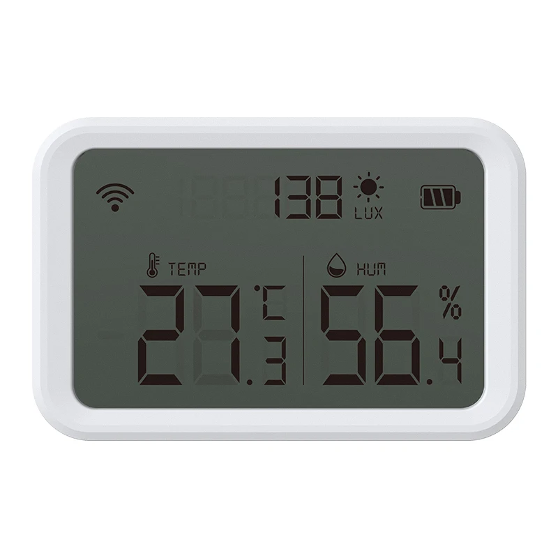 Tuya Smart Life Wireless Hygrometer Temperature Sensor WIFI Temperature and Humidity Sensor With LCD Screen