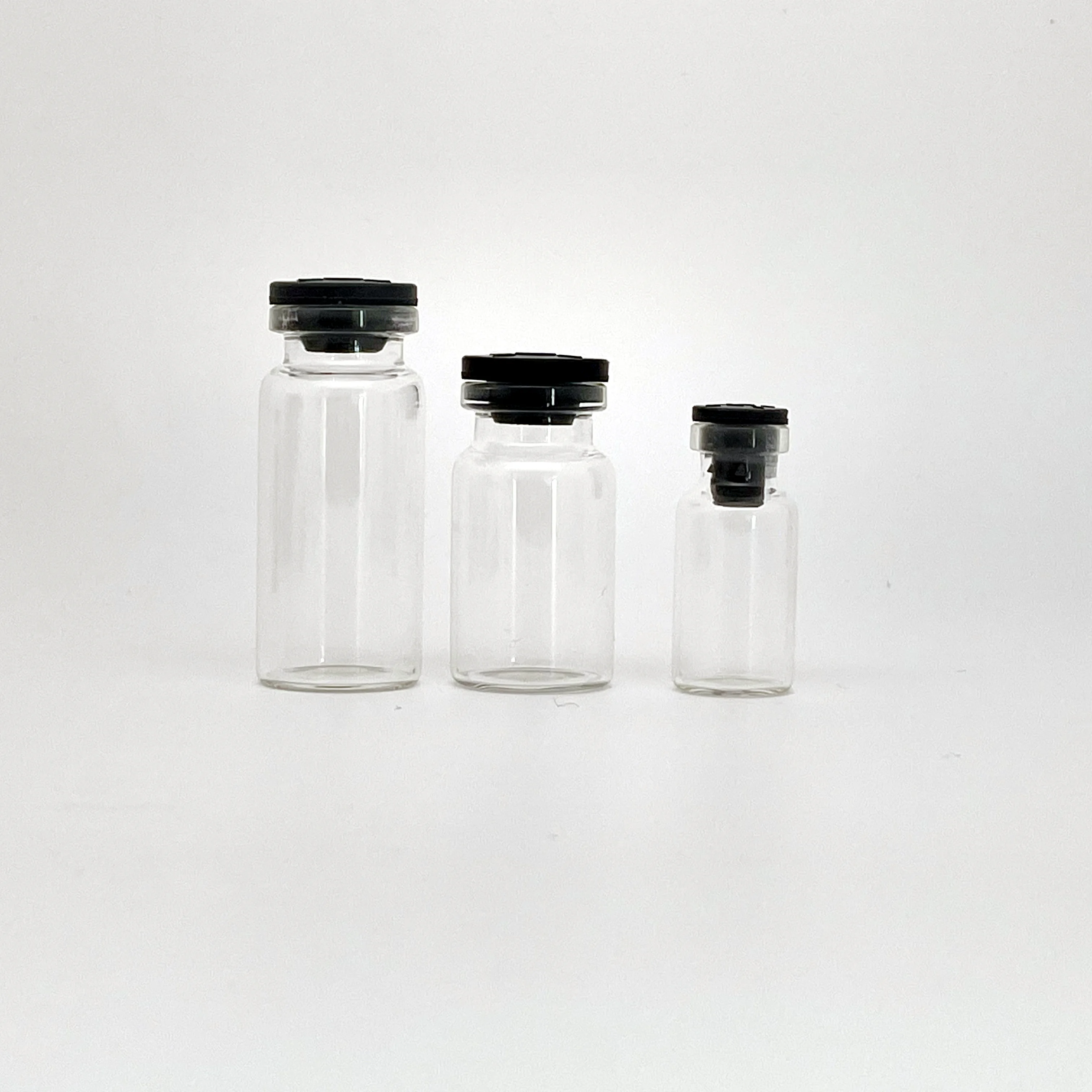 iso clear amber pharmaceutical glass bottle borosilicate type 1 glass vial medicine use glass bottles