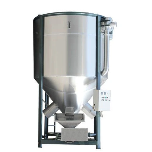 Factory Sale Plastic Granules Mixing Machine Plastic Pellets Mixture Plastic Raw Material Vertical Mixer