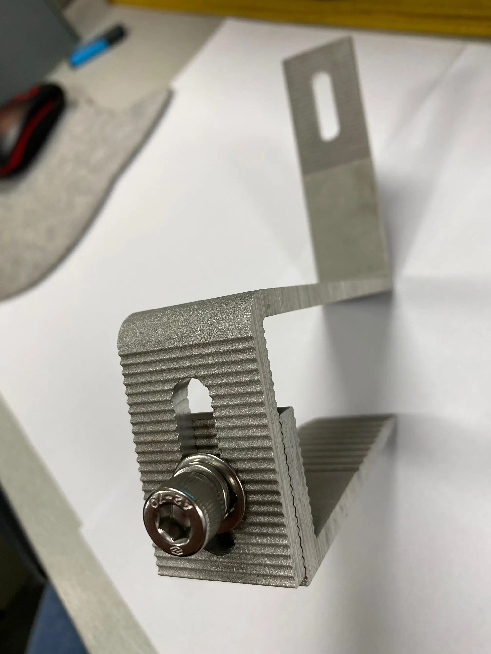 Wholesale adjustable PV Solar Aluminum Roof Hook For PV Tile Roof Mounting ajustable hook solar pitched tile