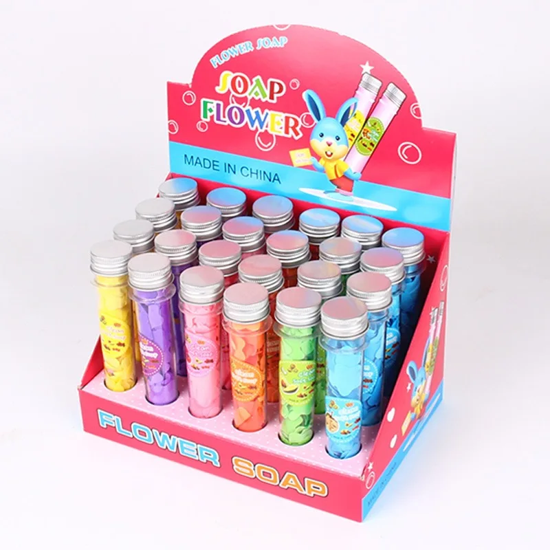New design cartoon cute paper soap basic cleaning creative fragrance fruit series pattern paper soap for hand washing