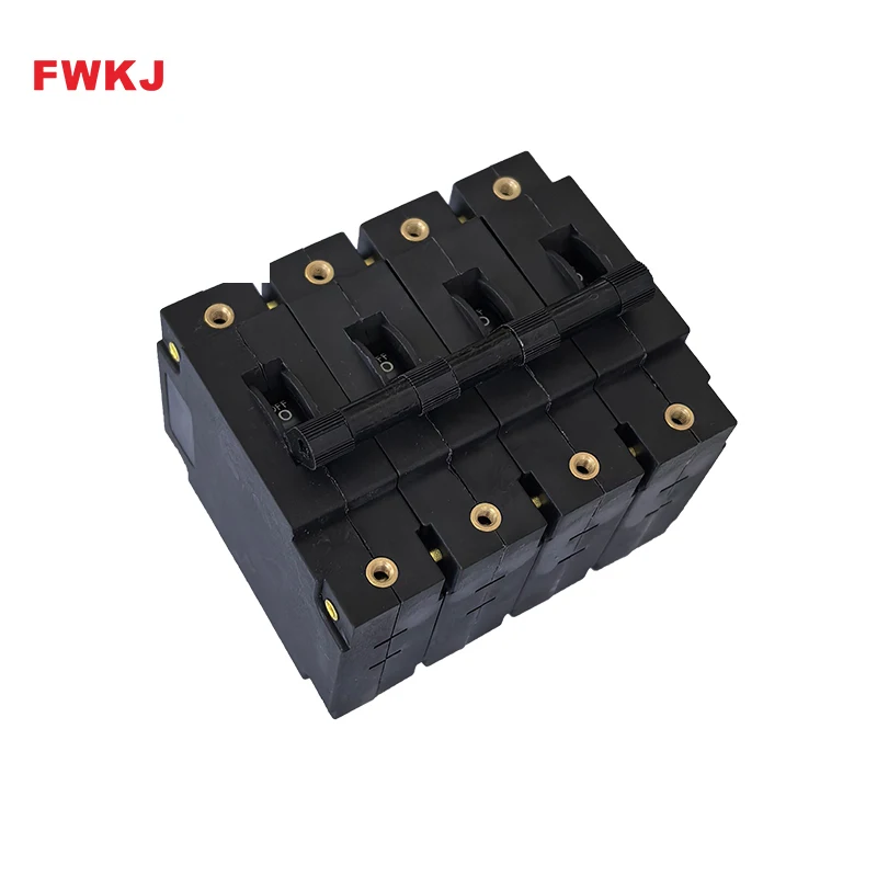 High quality 1P Push-pull Bolt Type Electrical Overload Circuit Breaker Equipment Protection Circuit Breaker FWKJ manufacturer