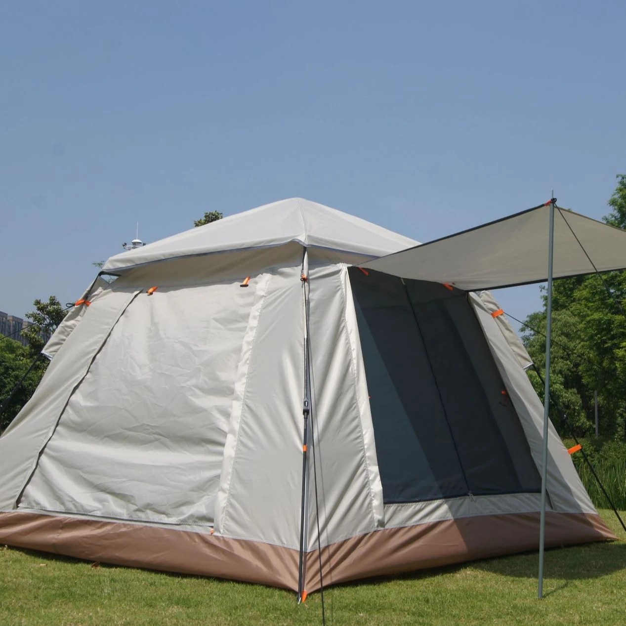 Customized Camping Tent Luxury Capacity Automatic Pop Up Waterproof  camping outdoor Tents