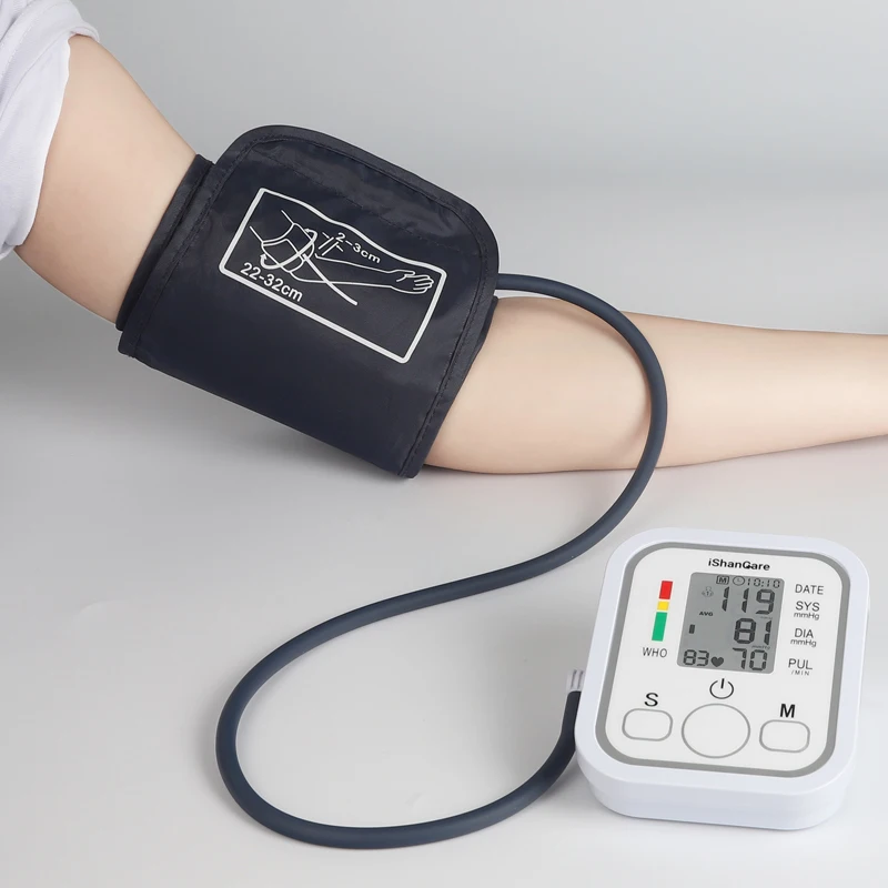 
smart watch blood pressure monitor sphygmomanometer with voice speaking BP monitor 