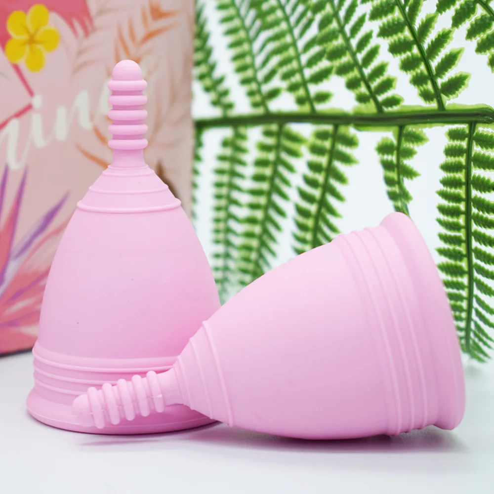 Custom Foldable Women Period Medical Silicone Eco Friendly Reusable Menstrual Cup Wholesale